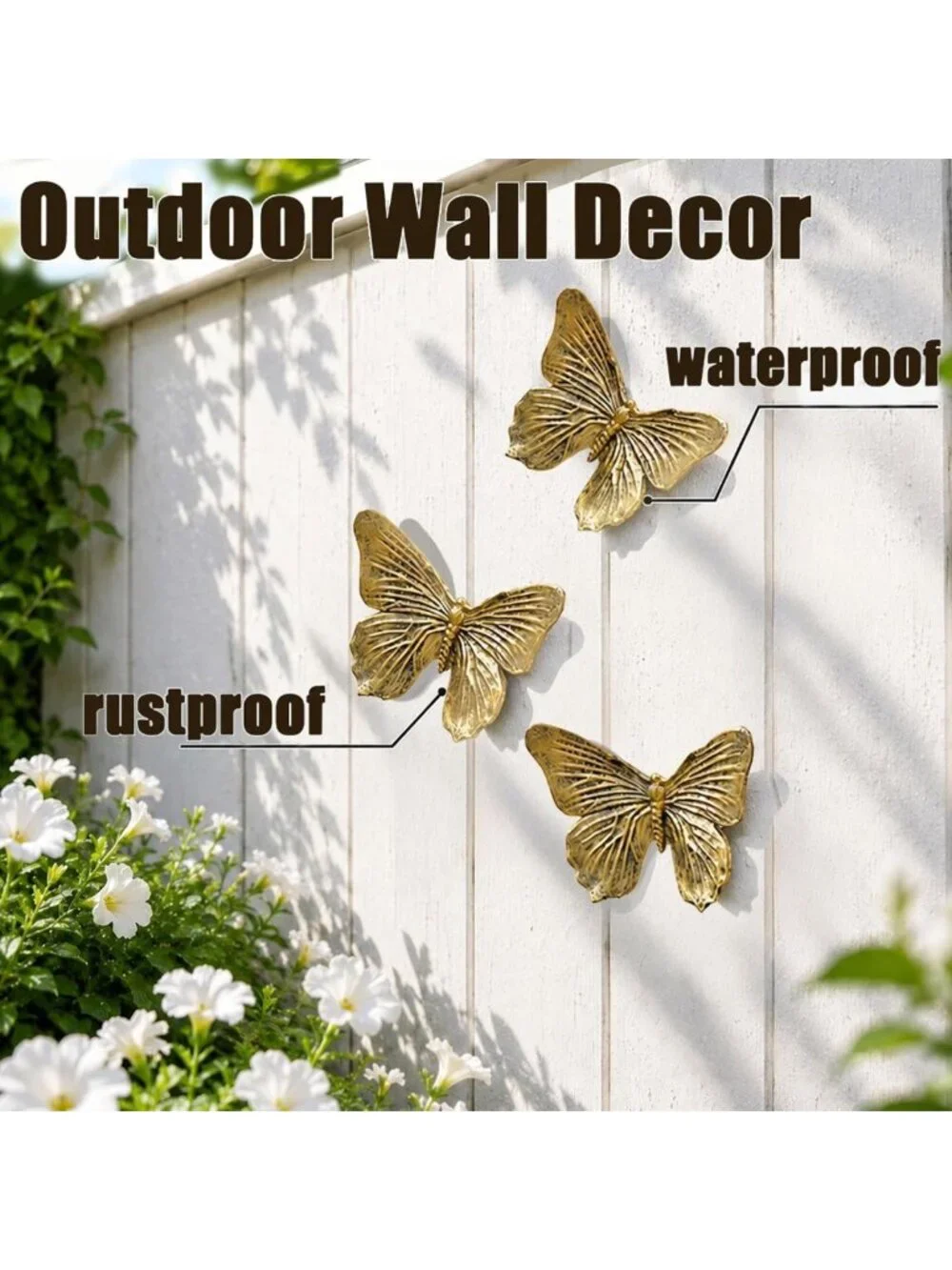 3D Butterfly Wall Decor Set - Resin Art for Living Room, Bedroom & Gallery